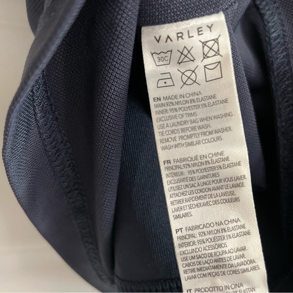 Varley Patrick Navy Pickleball Tennis Skort Medium - image 6